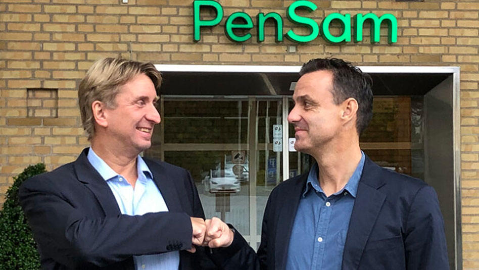 scalepoint-pensam-linkedin-948×353 Medarbejder fra Pensam og Scalepoint der giver hånd
